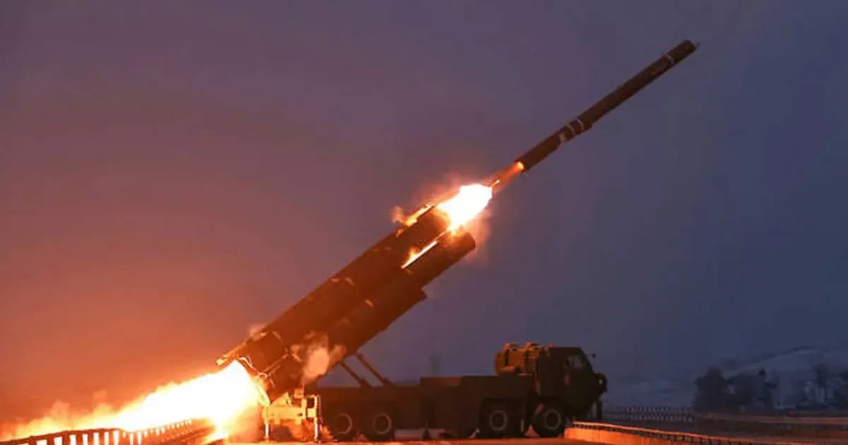 দুই দফা ক্ষেপণাস্ত্র নিক্ষেপ করলো উত্তর কোরিয়া