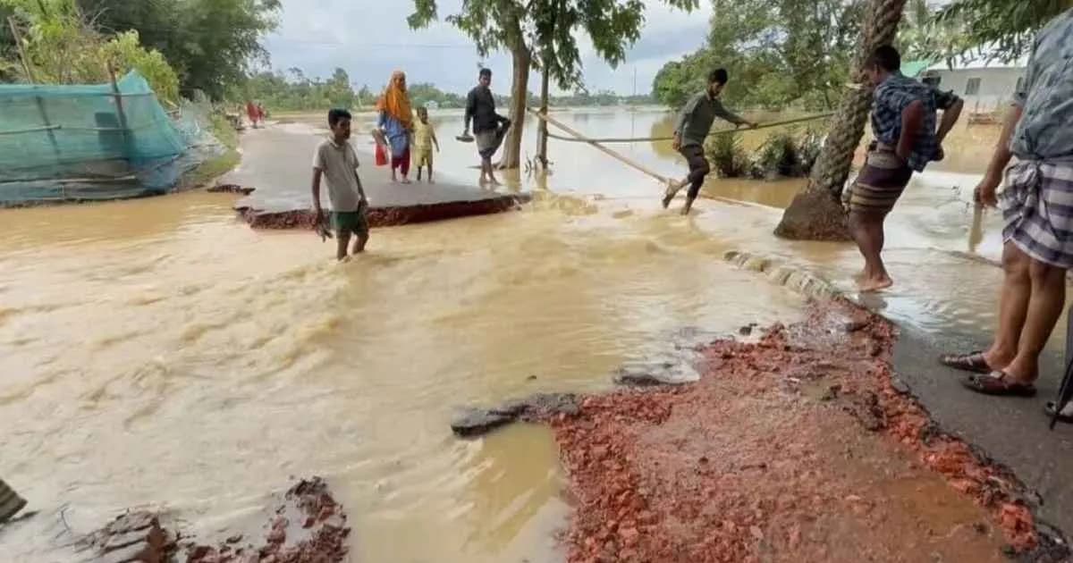 উত্তরাঞ্চলের ৪ জেলায় বন্যার আভাস, বাড়ছে নদ-নদীর পানি