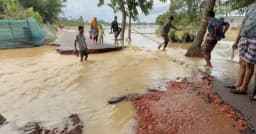 উত্তরাঞ্চলের ৪ জেলায় বন্যার আভাস, বাড়ছে নদ-নদীর পানি