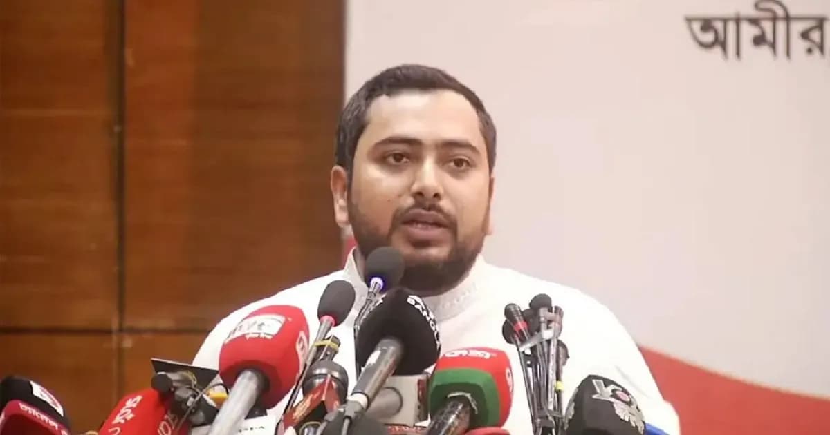 বর্তমান সংকটের জন্য বিএনপিকে দায়ী করলেন নাহিদ ইসলাম