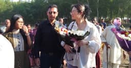 প্রেমের টানে চীন থেকে বাংলাদেশে, রাজনগরের সুকান্ত সেনের ঘরে চীনা তরুণী