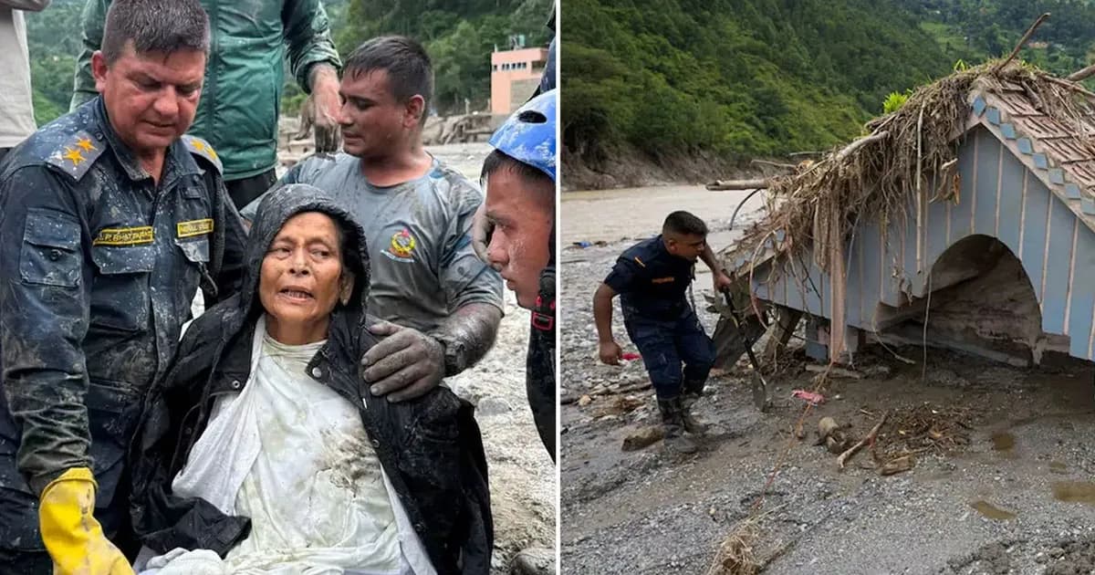পরিবারের শ্রাদ্ধানুষ্ঠানের মাঝেই জীবিত উদ্ধার নেপালি নারী