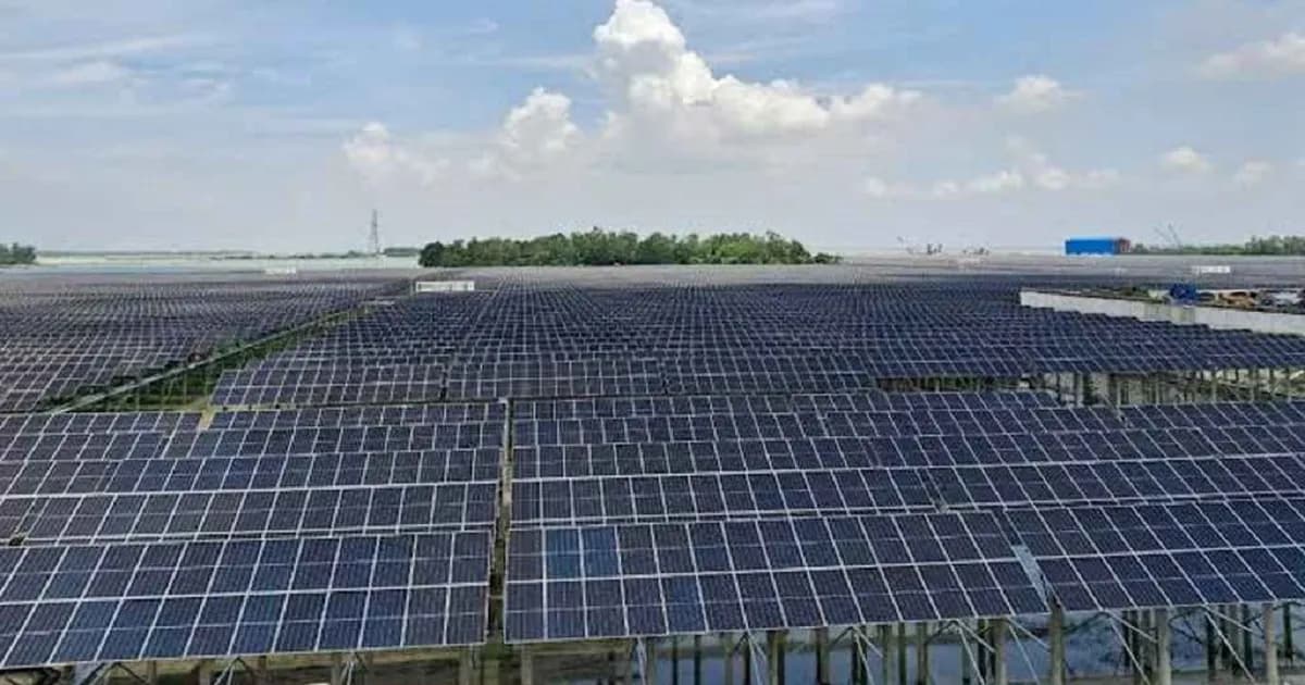 যমুনা সেতু এলাকায় হচ্ছে ৫৫ মেগাওয়াট সৌরবিদ্যুৎ কেন্দ্র