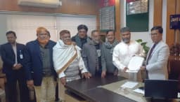 চুয়াডাঙ্গায় প্রার্থীদের মনোনয়নপত্র জমা