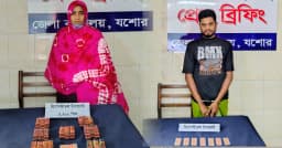 যশোরে পৃথক অভিযান: ২,২৭০ পিস ট্যাপেন্টাডলসহ নারীসহ গ্রেপ্তার ২