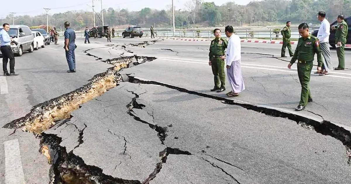 এবার মিয়ানমারে শক্তিশালী ভূমিকম্প, কাঁপল থাইল্যান্ডও