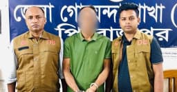 পিরোজপুরের ভান্ডারিয়ায় ইয়াবাসহ মাদক ব্যবসায়ী গ্রেফতার