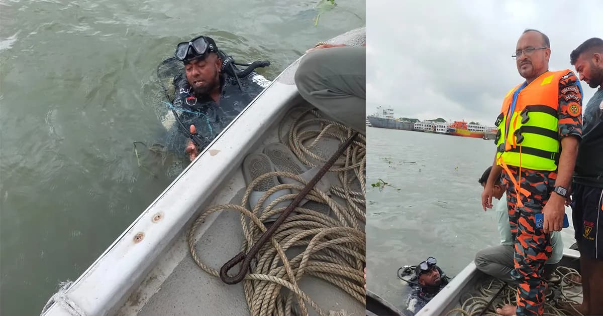 বুড়িগঙ্গায় ট্রলার ডুবি, নিখোঁজ ২