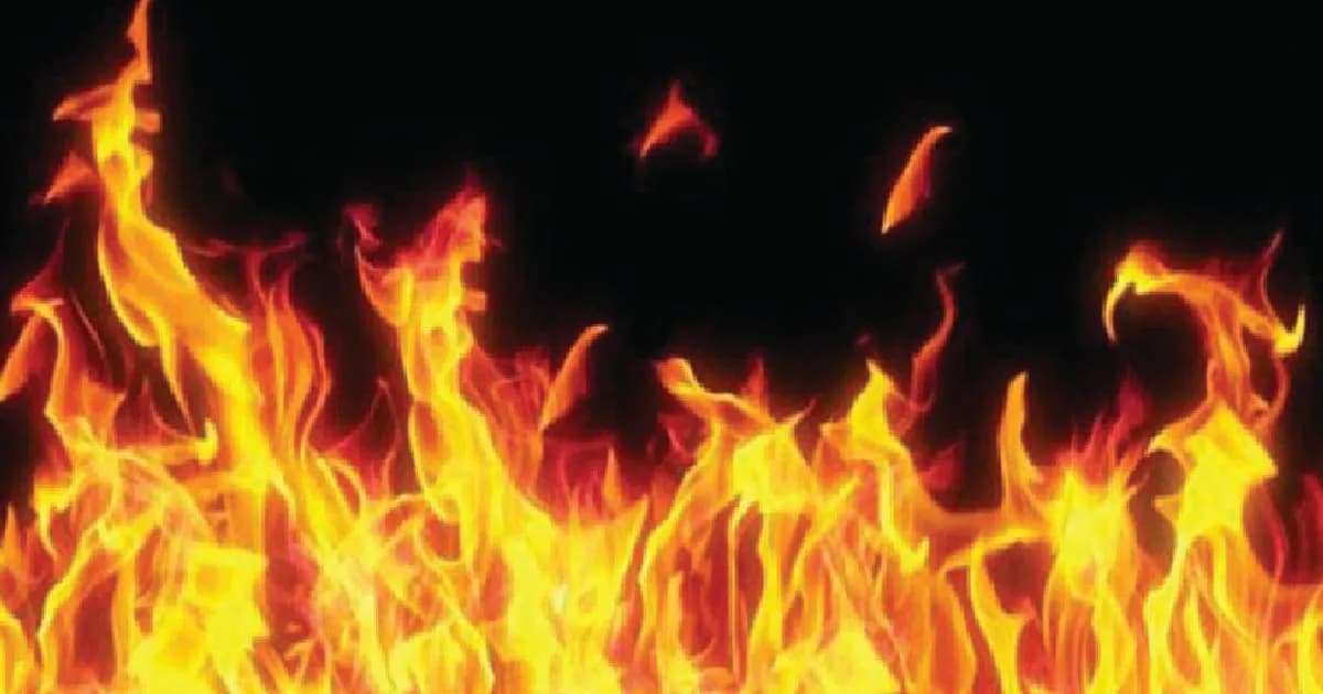 নিমিষেই ৩৫ দোকান পুড়ে ছাই