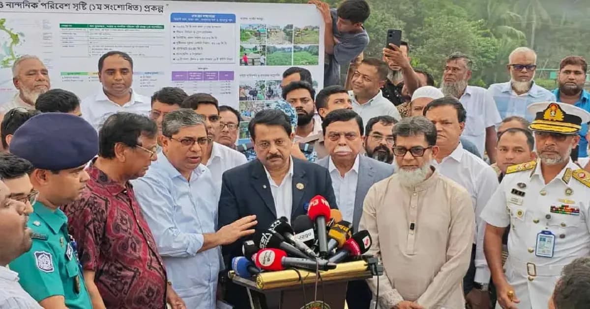 ঢাকার ৫ নদী ও ৫৫ খাল সচল করতে উদ্যোগ নেওয়া হয়েছে
