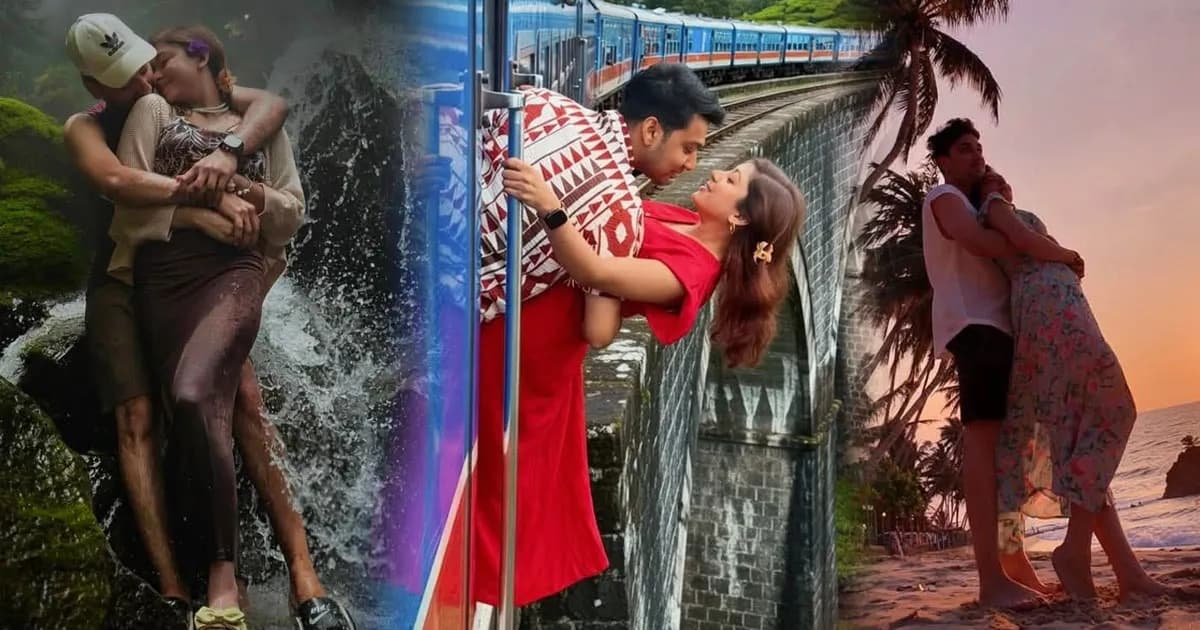 হানিমুনে স্বামীর সঙ্গে অন্তরঙ্গ মুহূর্তে অভিনেত্রী নীলা
