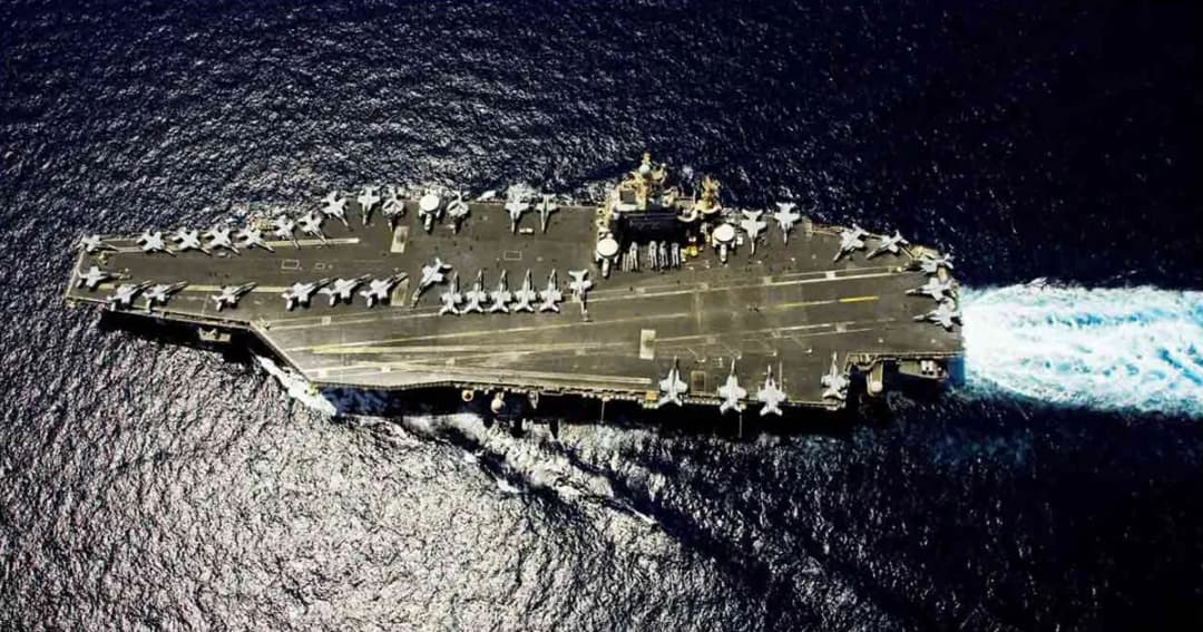 মার্কিন রণতরী ইউএসএস আব্রাহাম লিঙ্কনে ব্যালিস্টিক ক্ষেপণাস্ত্র হামলা ইরানের