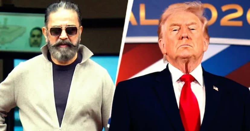 ট্রাম্পকে নিজের চরকায় তেল দিতে বললেন কমল হাসান