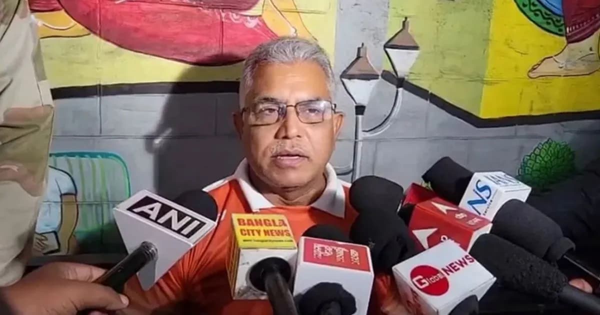 বাংলাদেশে যা চলছে, তা অমানবিক: বিজেপি নেতা দিলীপ ঘোষ