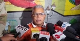 বাংলাদেশে যা চলছে, তা অমানবিক: বিজেপি নেতা দিলীপ ঘোষ