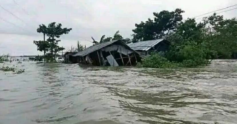 বন্যায় প্রাণহানি বেড়ে ৫৯, ক্ষতিগ্রস্ত ৫৬ উপজেলা