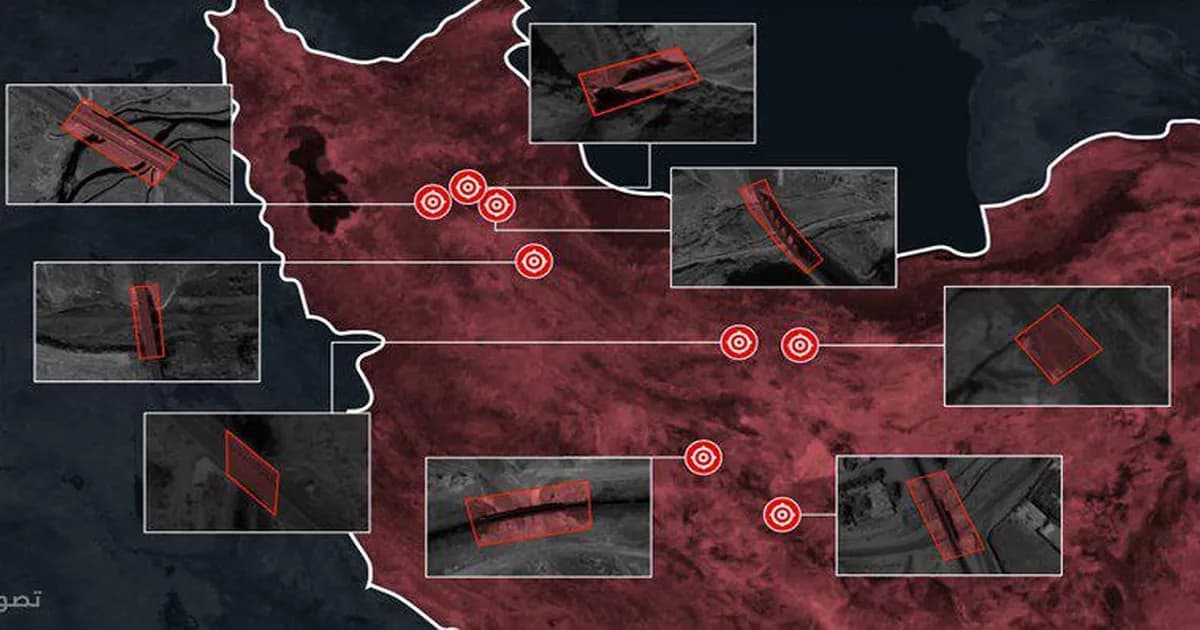 মধ্যপ্রাচ্যে যুদ্ধের দামামা: ইরানের ৮ সেতুতে ইসরায়েলের হামলা