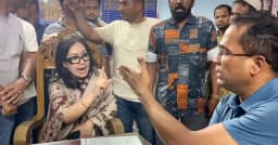 রুমিন ফারহানার সঙ্গে ওসির বাকবিতণ্ডায় পুলিশের জিডি