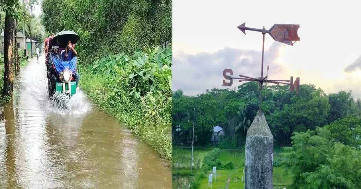 টানা বর্ষণে হাতিয়ায় দেশের সর্বোচ্চ বৃষ্টিপাত রেকর্ড