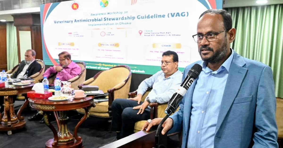 অযৌক্তিক অ্যান্টিবায়োটিক ব্যবহার রোধে সম্মিলিত উদ্যোগ জরুরি