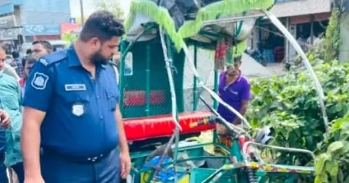 মির্জাপুরে যাত্রীবাহী বাস চাপায় অটোচালকসহ নিহত ২