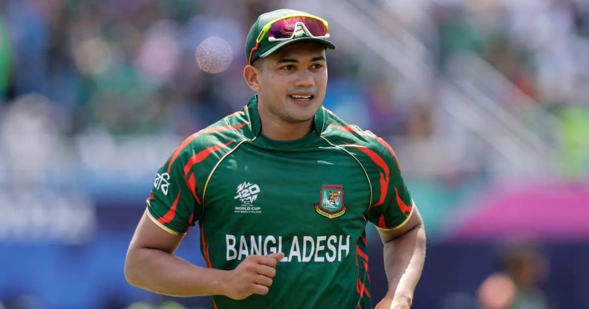 টি-টোয়েন্টিতে তৃতীয় বাংলাদেশি হিসেবে তাসকিনের ১০০ উইকেট