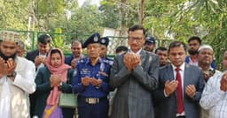 আবু সাঈদের কবর জিয়ারত করলেন পররাষ্ট্র উপদেষ্টা