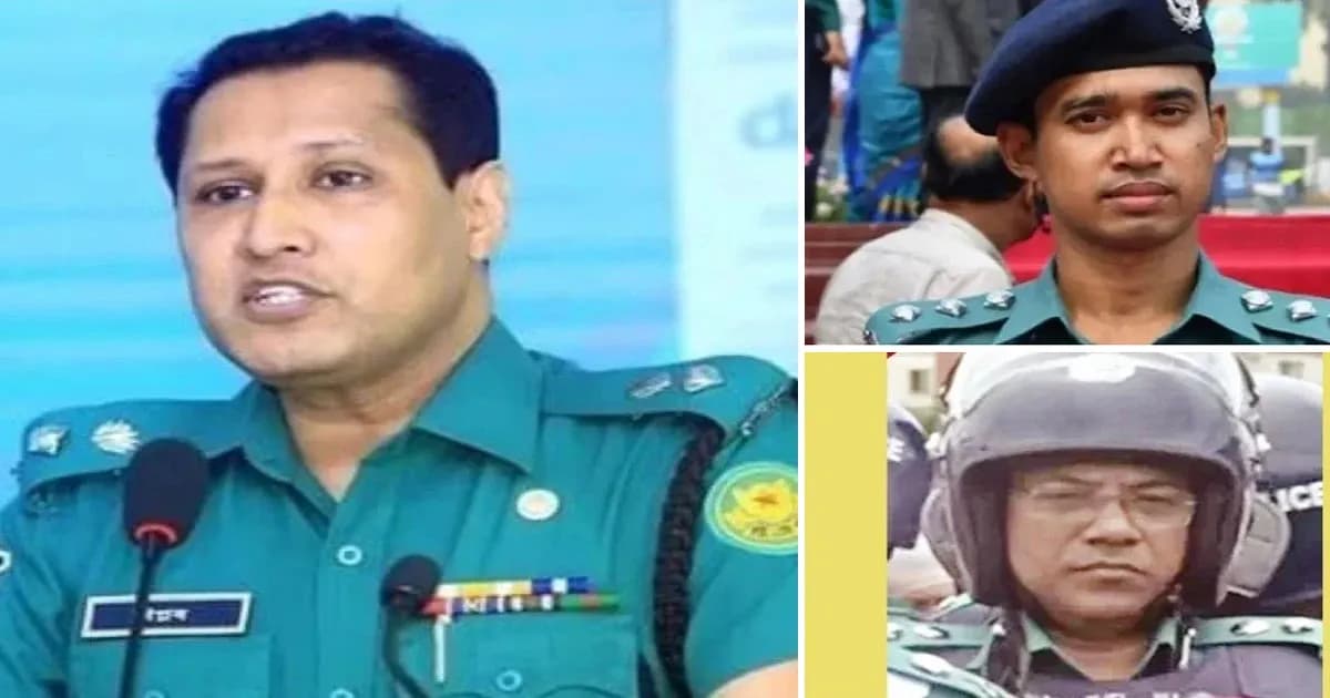চাকরি হারালেন বিপ্লব কুমারসহ ছয় পুলিশ কর্মকর্তা