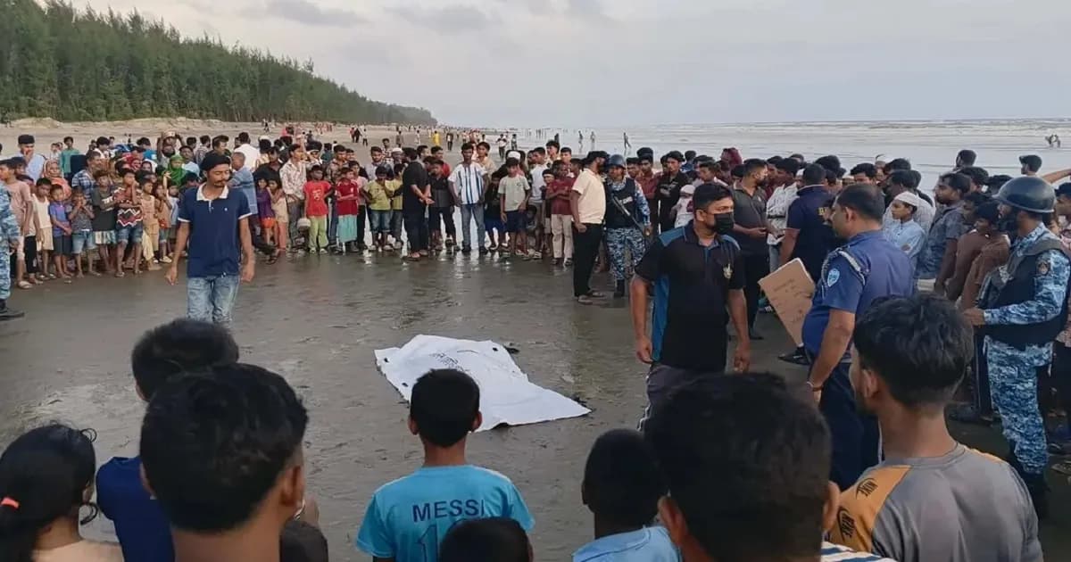 ৩১ ঘণ্টা পর কক্সবাজারে ভেসে এলো নিউজিল্যান্ডের কিশোরের মরদেহ