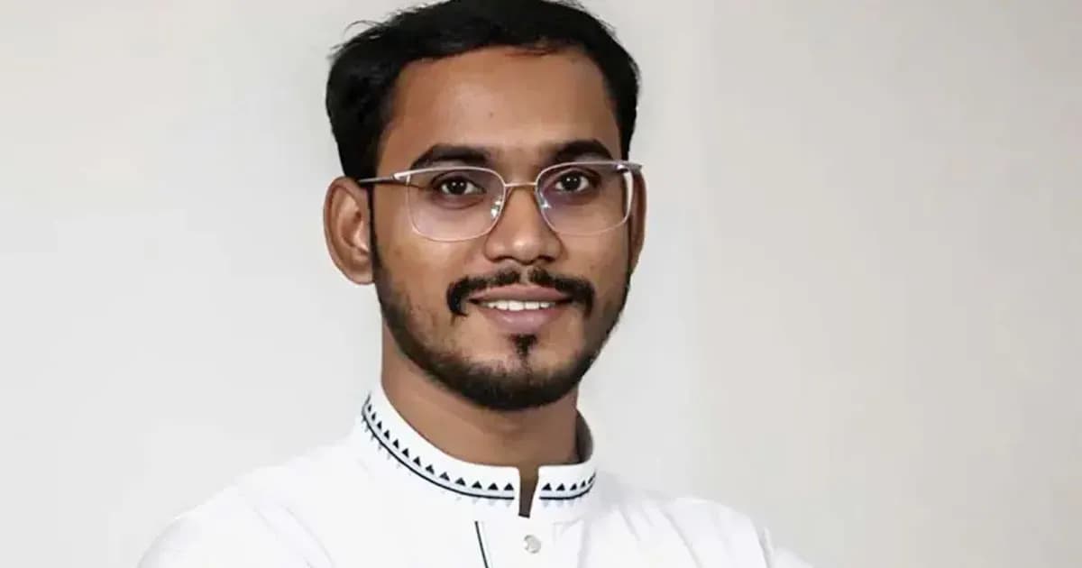 দেশের ইতিহাসে সর্বকনিষ্ঠ সংসদ সদস্য হান্নান মাসউদ