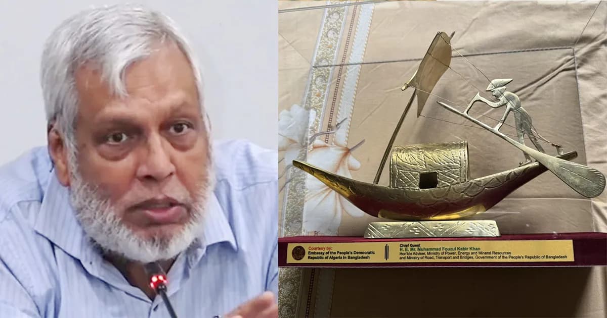 ‘নৌকা’ উপহার নিয়ে আলোচনায় সড়ক উপদেষ্টা, জনমত চাইলেন ফেসবুকে