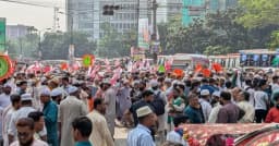 গণভোটসহ ৫ দফা দাবিতে উত্তাল রাজধানী