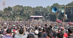 পঞ্চগড়ে জামায়াত আমিরের জনসভা শুরু