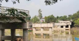 মির্জাপুরে অসমাপ্ত সেতুর কাজ-সীমাহীন দুর্ভোগে কয়েক হাজার মানুষ