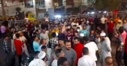 রাজধানীতে থানা ঘেরাও করে বিক্ষোভ