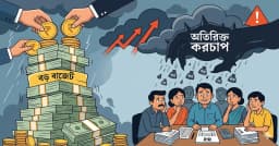 রাজস্ব নিয়ে বাড়ছে শঙ্কা, অতিরিক্ত করচাপের আতঙ্কে ব্যবসায়ীরা
