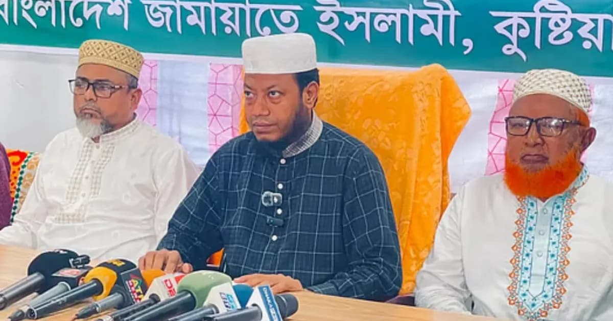 শান্ত কুষ্টিয়াকে অশান্ত করতেই এ হামলা চালিয়েছে: আমির হামজা