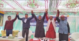 চুয়াডাঙ্গায় এক মঞ্চে জনগণের মুখোমুখি ৩ এমপি প্রার্থী