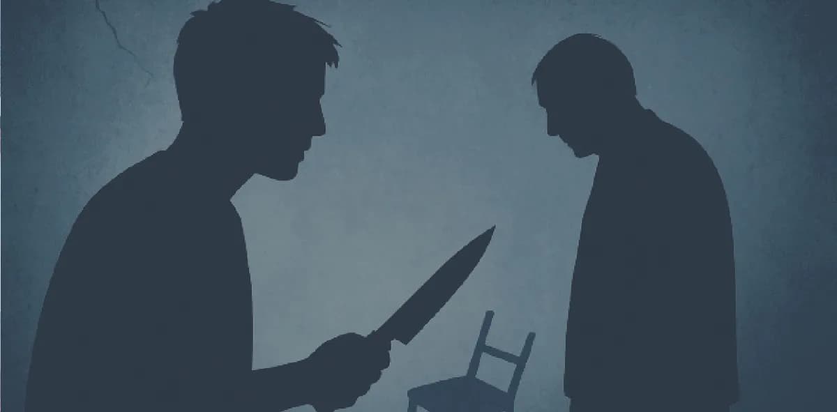 ছেলের ছুরিকাঘাতে বাবার মৃত্যু