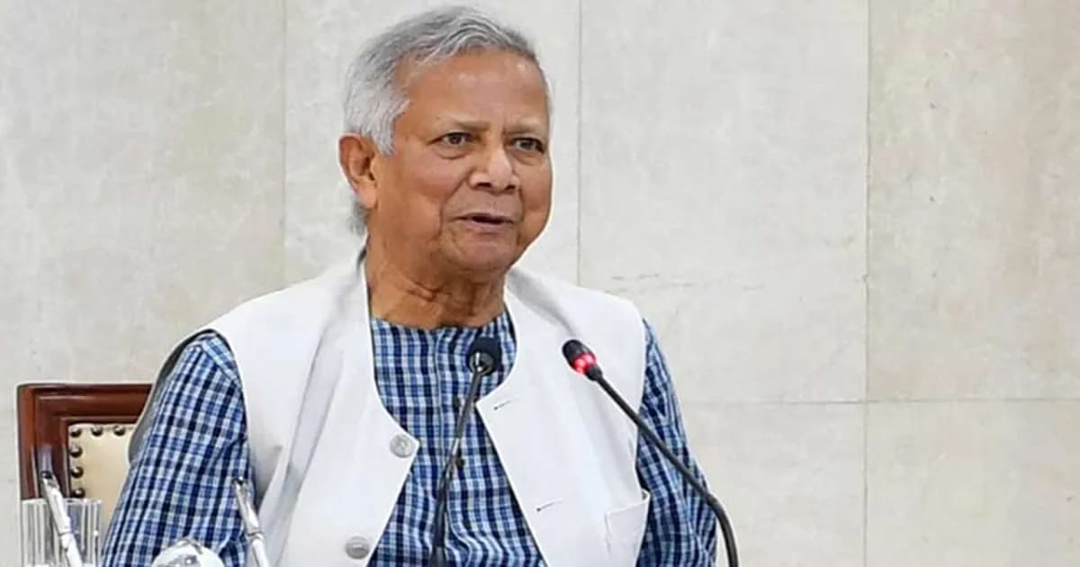 ভারত-বাংলাদেশ সম্পর্ক অবনতির কারণ জানালেন প্রধান উপদেষ্টা