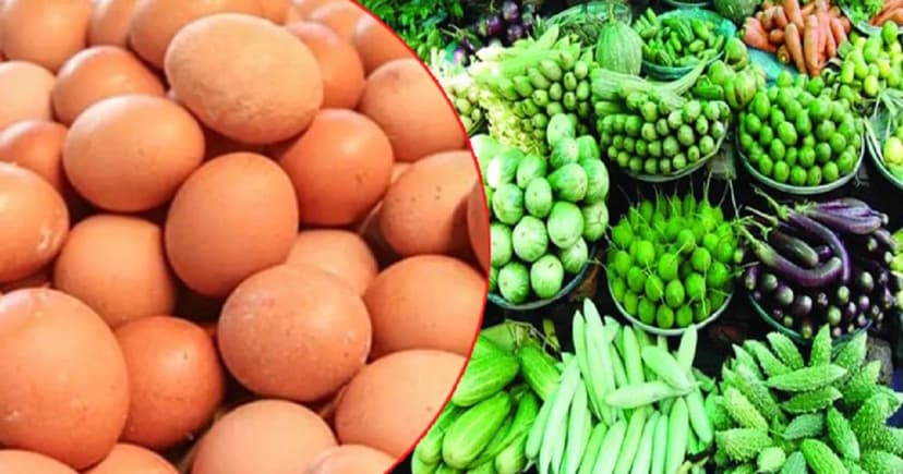 রংপুরে সপ্তাহের ব্যবধানে বাড়ল ডিম-সবজির দাম