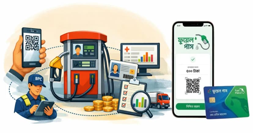 অ্যাপের মাধ্যমে কিনতে হবে জ্বালানি তেল, থাকবে প্রতিটি লেনদেনের তথ্য