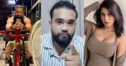 ‘থাপ্পড়ম্যান’ শাহজালাল রুমিকে নায়লা নাঈমের চুমুর বার্তা