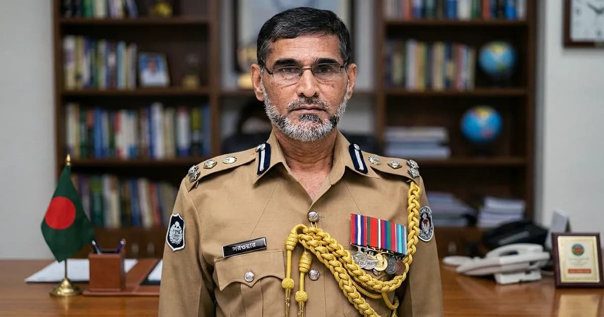 ডিএমপি কমিশনারের দায়িত্বে মো. সরওয়ার