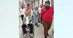 চিকিৎসা শেষে দেশে ফিরলেন মির্জা আব্বাস