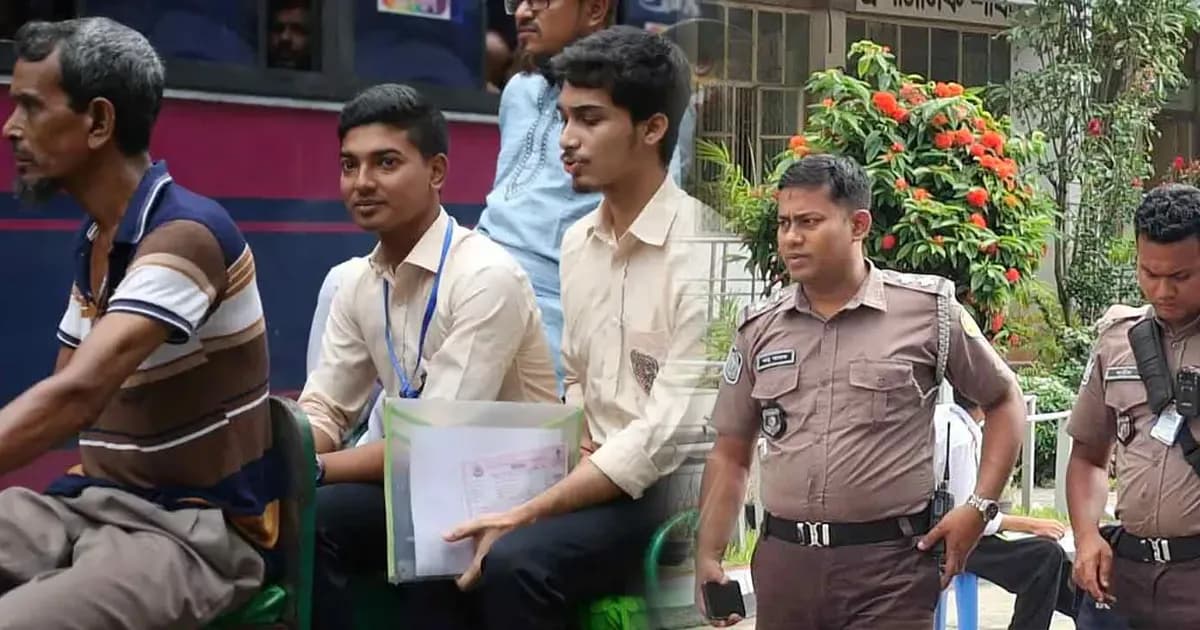 কড়া নিরাপত্তায় শুরু এইচএসসি পরীক্ষা