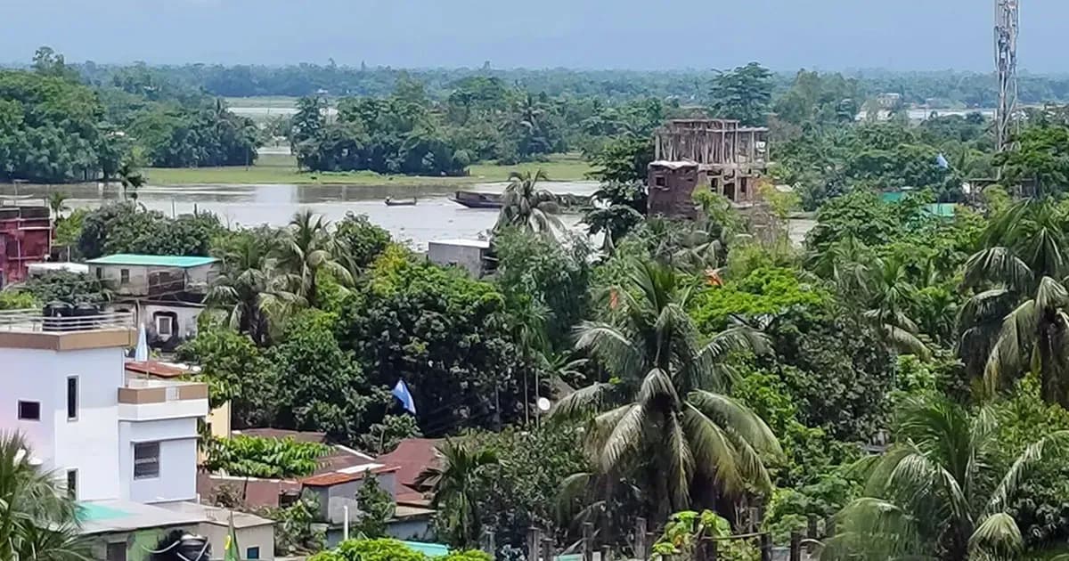 সুনামগঞ্জে কমছে নদ-নদীর পানি, ফিরছে স্বস্তি