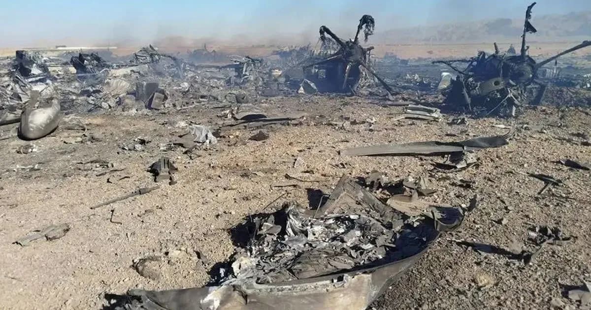 ভূপাতিত মার্কিন বিমান ধ্বংসাবশেষের ছবি প্রকাশ করল ইরানের স্পিকার