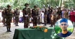 রাজশাহীতে সামরিক মর্যাদায় সেনাসদস্য রিফাতের দাফন সম্পন্ন