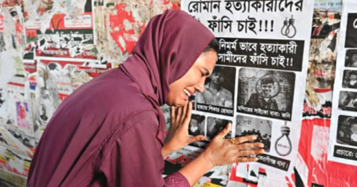 রোমান হত্যার বিচার চেয়ে মায়ের একক লড়াই